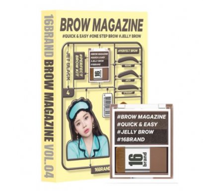16brand 16 Brow Magazine Vol.04 Zet Black
