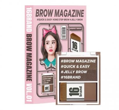 16brand 16 Brow Magazine Vol.01 ASH Brown