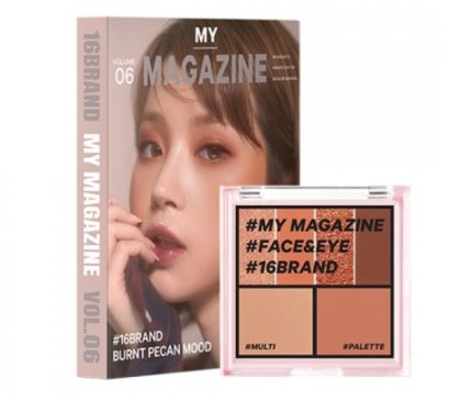 16brand 16 my Magazine Vol.06 Burnt Pecan Mood