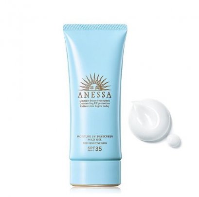 ANESSA Moisture UV Sunscreen Mild Gel N SPF35 PA+++90g