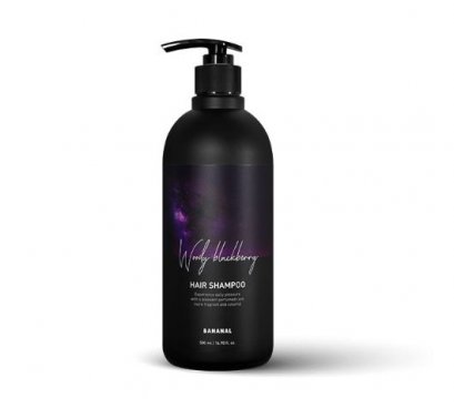 BANANAL Perfume Hair Shampoo & Treatment [Woody Blackberry] 500ml