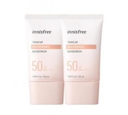 Innisfree Tone Up Watering Sunscreen SPF50+PA++++50ml*2ea