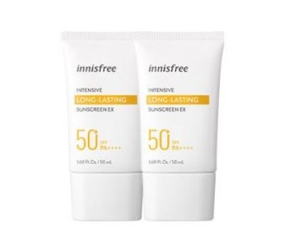Innisfree Intensive Long-Lasting Sunscreen EX SPF50+PA++++50ml*2ea