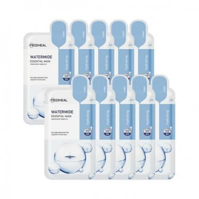 MEDIHEAL Watermide Essential Mask [Hydrating] 10pcs