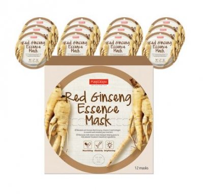 Pure Derm Red Ginseng Essence Mask 18g*12ea