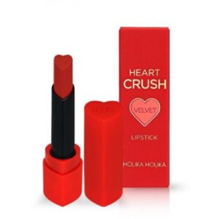 Holika Holika Heart Crush Velvet Lipstick 1.8g #RD02 Spicy