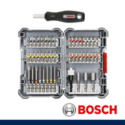 ชุดดอกไขควง พร้อมด้าม PICK & CLICK EXTRA HARD 45 ชิ้น BOSCH (2607017692)