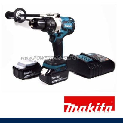 DHP481RFE สว่านกระแทกไร้สาย 1/2" (13 มม.) พร้อมแบต