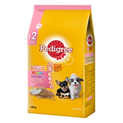 Pedigree ลูกสุนัข สูตรลูกสุนัขพันธุ์เล็ก 3 – 12 เดือน [480g]