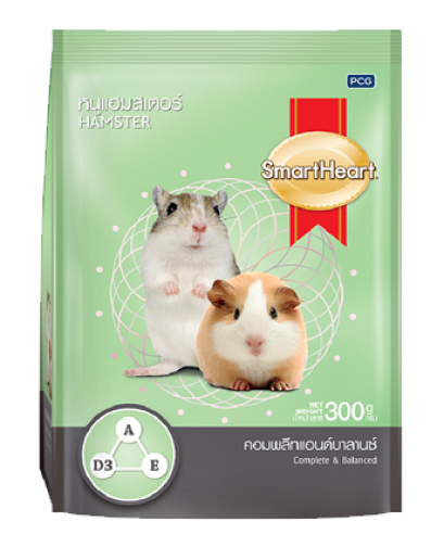 อาหารหนูแฮมสเตอร์ (สูตรคอมพลีทแอนด์บาลานซ์) 300g