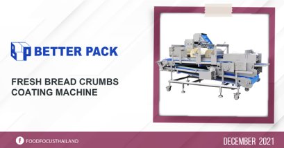 Fresh Bread Crumbs Coating Machine
