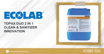TOPAX DUO 2 IN 1  CLEAN & SANITIZER  INNOVATION
