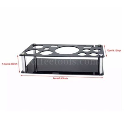 ที่วางอุปกรณ์บาร์อะคริลิค/สแตนเลส B