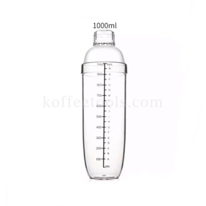 เชคเกอร์พลาสติก PC มีสเกล 1000 ml