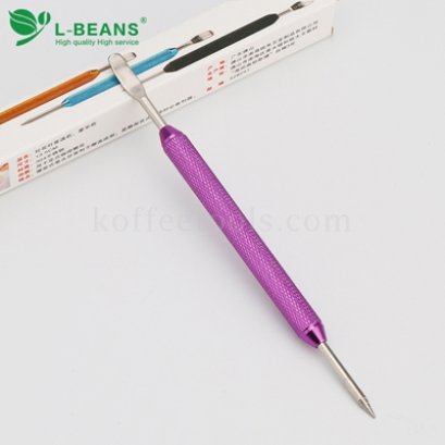 ปากกา latte art สีม่วง ยี่ห้อ L-beans