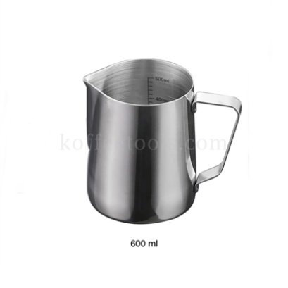 เหยือกตีฟองนม ขนาด 550 ml มีขีดสเกลด้านในสูงสุด 500 ml