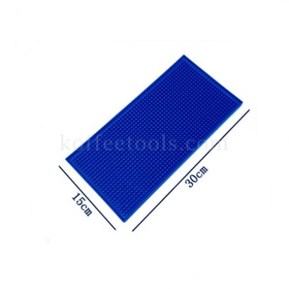 Bar mat 15*30 cm สีน้ำเงิน
