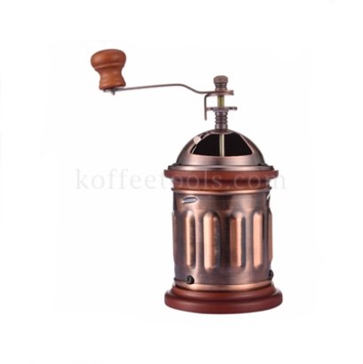เครื่องบดเมล็ดกาแฟมือหมุนสีทองแดง Grade B