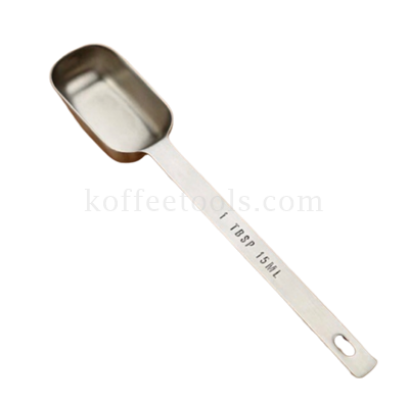 ช้อนตวงกาแฟสแตนเลสสี่เหลี่ยม 15 ml 