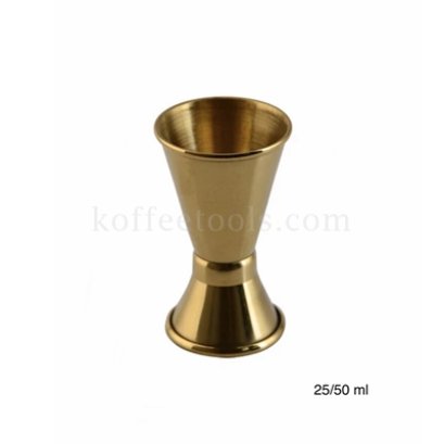 จิ๊กเกอร์ 25/50 ml สีทอง