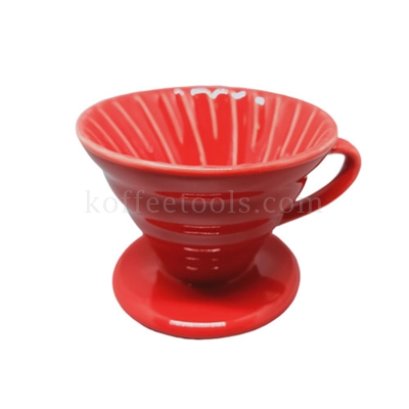 ดริปเปอร์เซรามิคสีแดง (1-2 cup) รุ่น starter