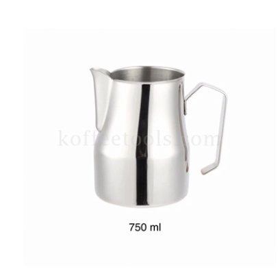 เหยือกสแตนเลสตีฟองนมอิตาลี 750 ml สีเงิน