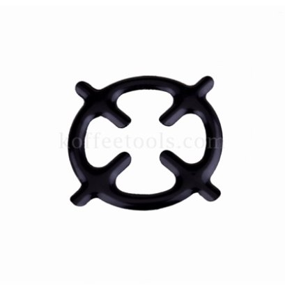 แผ่นอลูมิเนียมรองเตาแก๊ส สำหรับ moka pot สีดำ