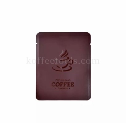 ซองฟอยล์ใส่กาแฟดริปสีช็อคโกแลต ขนาด 10x12.5cm (50 pcs/pack)