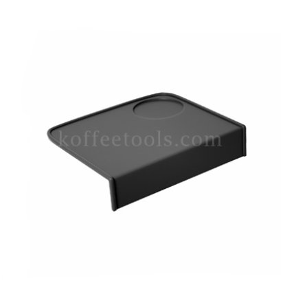 แผ่นยางรองแทมเเปอร์ สี่เหลี่ยมสีดำ ขนาด 15 x 20.3 cm