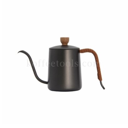 กาดริปกาแฟ 350 ml ด้ามจับหุ้มสีน้ำตาล ยี่ห้อ Mojae