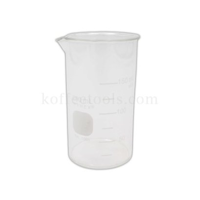 BEAKER TALL FORM WITH SPOUT 200 ML PYREX (2 ชิ้นสุดท้าย)