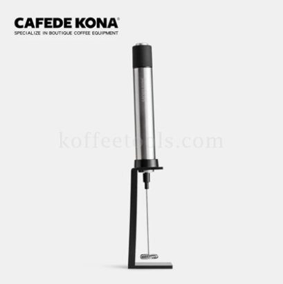 เครื่องตีฟองนมพร้อมที่วาง cafe de kona