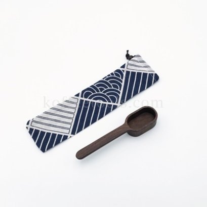 ช้อนไม้เหลี่ยมตักกาแฟ 10 g +ถุงผ้า