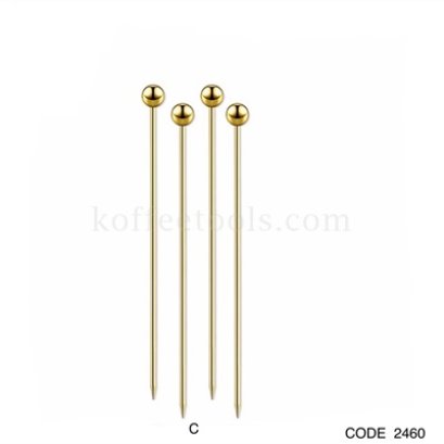 Martini Picks type C สีทอง (4 pcs/pack)