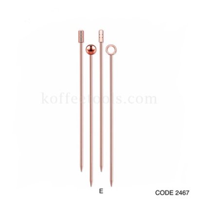Martini Picks type E สี ROSE GOLD (4 pcs/pack)