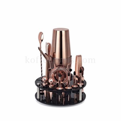 Full set Boston Shaker 750/600 ml สี rose gold