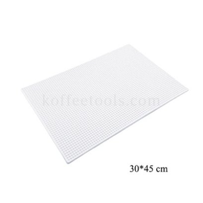 Bar mat 30*45 cm สีขาว