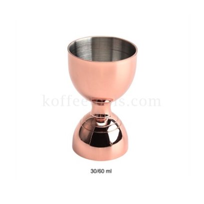 จิกเกอร์สแตนเลส 304 (30/60 ml) สี ROSEGOLD