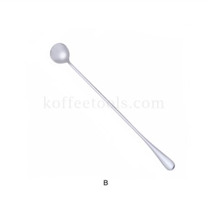 ช้อนสแตนเลสคนเครื่องดื่ม B (28.6 x 3.4 cm)