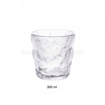 แก้วญี่ปุ่น Glacier Texture 300 ml