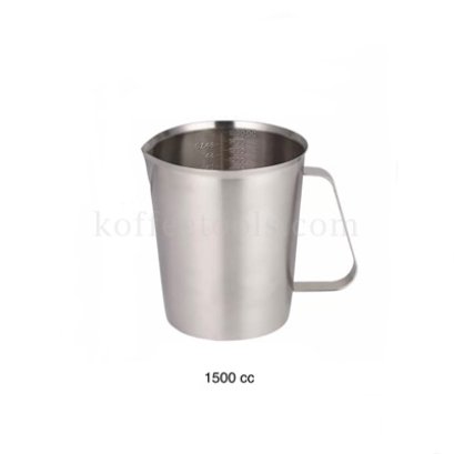 เหยือกตวงสแตนเลสมีสเกลด้านใน 1500 cc/48 oz
