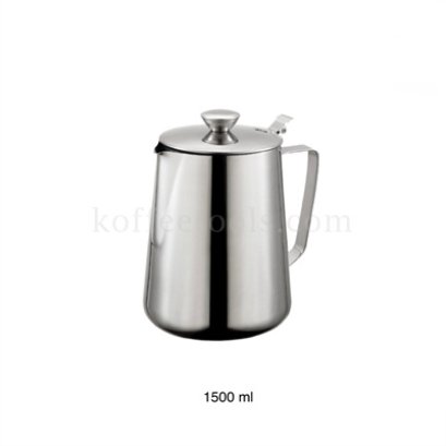 เหยือกตีฟองนมสแตนเลสพร้อมฝาปิด 1500 ml