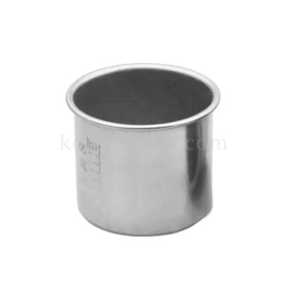 ถ้วยตวงสแตนเลส 304 สเกลนูน 40 ml