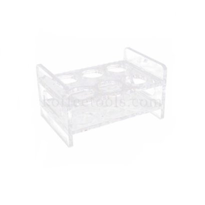 Acrylic Shot Glass Holder Rack (6 holes) Grade B