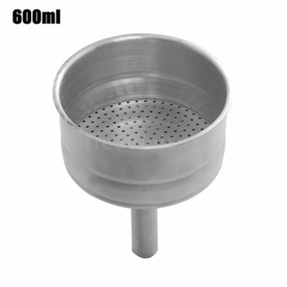 อะไหล่กรวยอลูมิเนียม mokapot 600 ml(12 cups ) Grade B