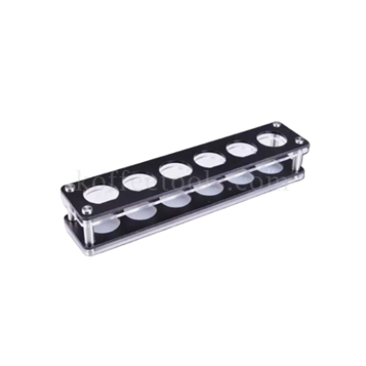 ชั้นวางอะคริลิคแก้วshot 6 หลุม