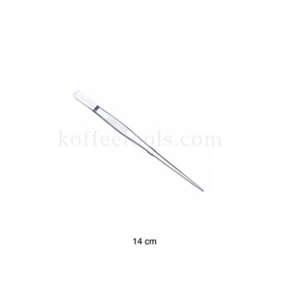 ที่คีบด้ามตรงสแตนเลส 304 ยาว 14 cm