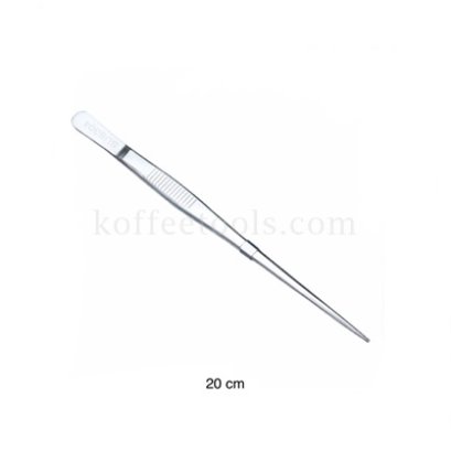 ที่คีบด้ามตรงสแตนเลส 304 ยาว 20 cm