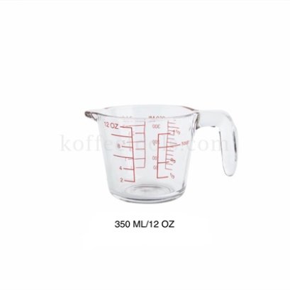 ถ้วยตวงแก้ว 350 ml ( 12 oz )
