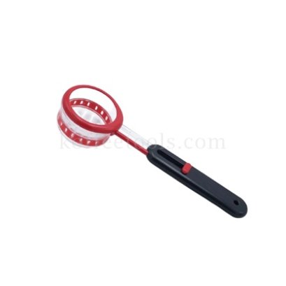 ช้อนตวงพลาสติก ปรับระดับได้(20/25/30/40 ml) ด้ามสีดำ